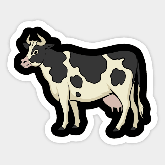 Cow Cows Sticker by fromherotozero